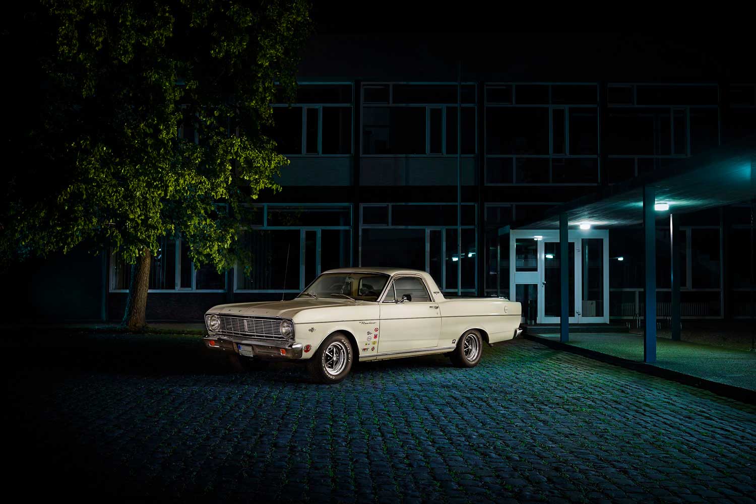 Lightpainting Ford Ranchero Oldtimer